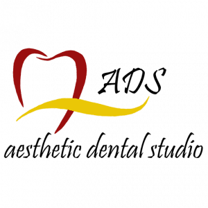 Logo with text for Aesthetic Dental Studio
